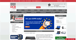 Desktop Screenshot of dcbgroup.ie
