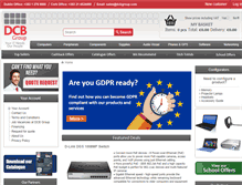 Tablet Screenshot of dcbgroup.ie